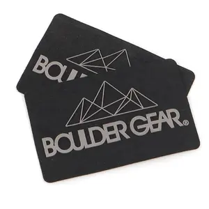 Custom 3D Rubber Silicone PVC Felt Patches Low MOQ Embossed Private Brand Name Sewing Suede Clothes Labels Beads Bags Hats OEM