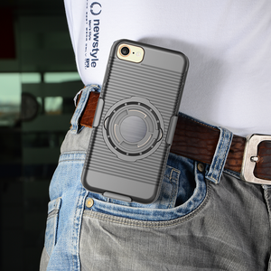 8 funciones en 1 unid funda holster Combo para el <span class=keywords><strong>iPhone</strong></span> 7/8/7 más con titular del coche del imán, brazalete, bike Mount holder - Product Image 4