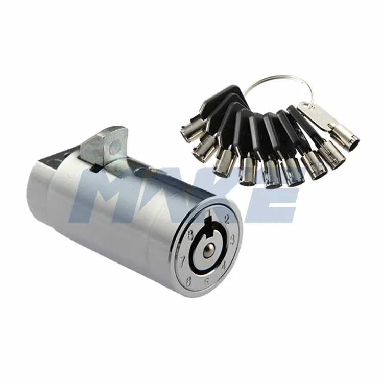 MK209 Rundzylinder Metallschrank Cam-Schlüssel röhrenförmiger Schlüsselverkaufsautomat Schlüsselzylinder mit Schlüsselanlage