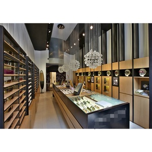 อุปกรณ์จัดแสดงร้านแว่นตาสไตล์หรูหราแบบกำหนดเอง LUX, การออกแบบตกแต่งภายในโชว์รูมแว่นตาสำหรับร้านแบรนด์ - Product Image 4