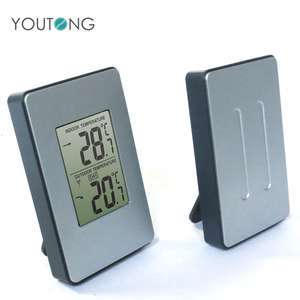 도매 433Mhz 무선 기상 관측소 자동 실내/실외 디지털 온도계 온도 센서 포함 OEM 맞춤형 - Product Image 5