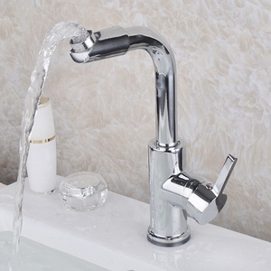 Huben Giá Rẻ Kẽm Chrome Duy Nhất Đòn Bẩy Nóng Và Lạnh Mixer Nước Lưu Vực Vòi - Product Image 3