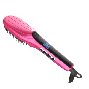 2017 Bolesic Ionique Prix Usine Professionnelle OEM Rapide Heat Lisseur Brosse Cheveux Straigntening Peigne - Product Image 5