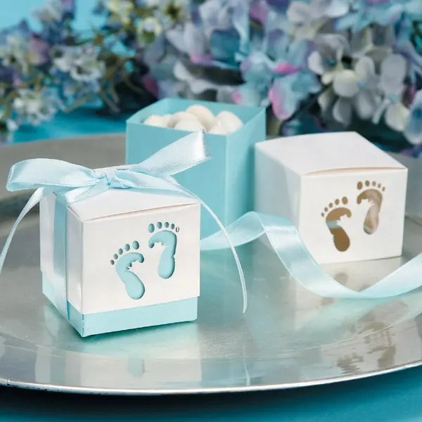 Kotak Hadiah Permen Dekorasi Baby Shower Kesukaan Laser