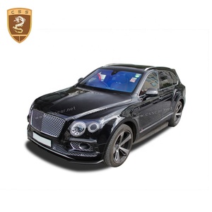 Accesorios <span class=keywords><strong>Modificados</strong></span> para Automóviles, Aptos para Bentley Bentayga, Parachoques Delantero y Trasero, Faldones Laterales, Kits de Carrocería Completos de Fibra de Carbono - Product Image 1