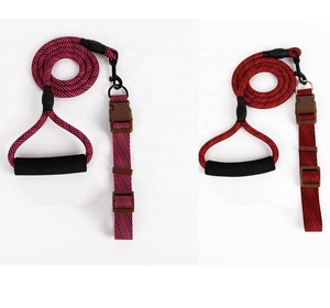 De servicio pesado trenzado Paracord reflectante perro moda Slip perro Collar - Product Image 1