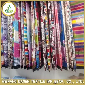 Padong textile100 % poliéster microfibra, pigmento impresso colchão tecido para a cama/tecido têxtil casa