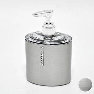 Rhinestone Decoratopn 4 pcs Silver Bathroom Accessory Kit - Product Image 2