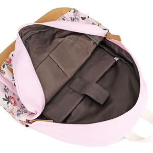 Bán Buôn 3 Cái Trong 1 Nữ Sinh Trung Học Ba Lô Túi Sách Trường In Canvas Ba Lô Trẻ Em Và Túi Ăn Trưa - Product Image 6