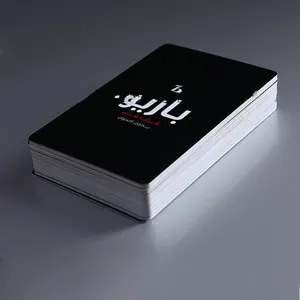 SHUNDA $1000 carte-cadeau S 22 cartes à jouer étanches en PVC normales Poker durable prix raisonnable de haute qualité plastique/papier personnalisé