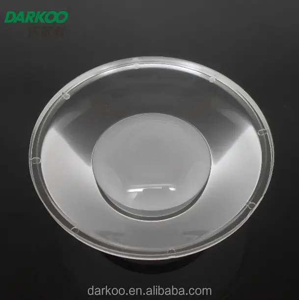 Darkoo Optics Transparent Round Circular Led Lamp Lens Vero13 Pmma Lenses