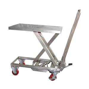 Mesa elevadora de tijera hidráulica de acero inoxidable - Product Image 1