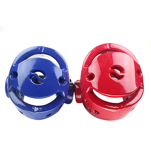 <span class=keywords><strong>Casque</strong></span> de sport rouge et bleu Woosung, nouveau produit, vente chaude, boxe, taekwondo, judo, karaté, jiu-jitsu - Product Image 2