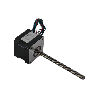 2 giai đoạn động cơ 4 dây 42 Mét lưỡng cực Threaded Rod trục Nema 17 tuyến tính động cơ bước với chì vít 310 mét - Product Image 6