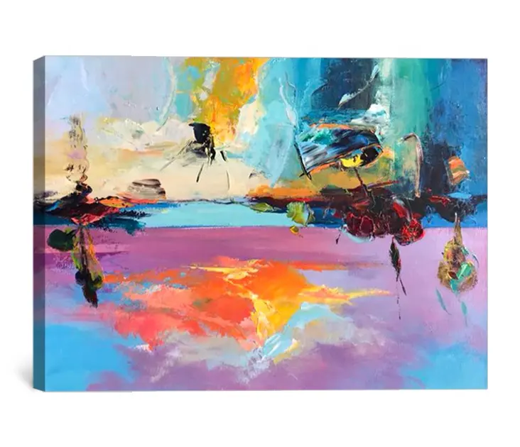 2020 new design modern abstract canvas oil painting by hand for home wall decoration abstract oil painting