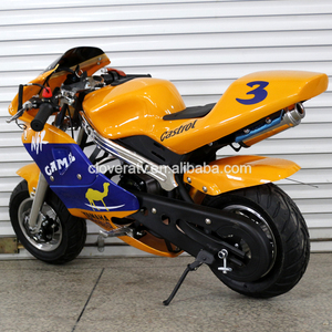 Moto de poche à moteur à essence 49cc, <span class=keywords><strong>vitesse</strong></span> rapide, avec démarreur et lanceur - Product Image 6