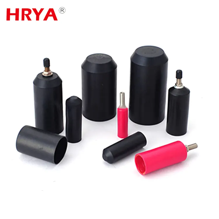 Waterproof PE Material Heat Shrink Cable End Caps with Hot-Melt Adhesive for End-to-End Cable Connection Insulation