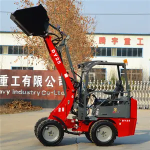 Taian-mini cargador articulado DY25, 800kg, carga útil, cargadores articulados compactos, en venta