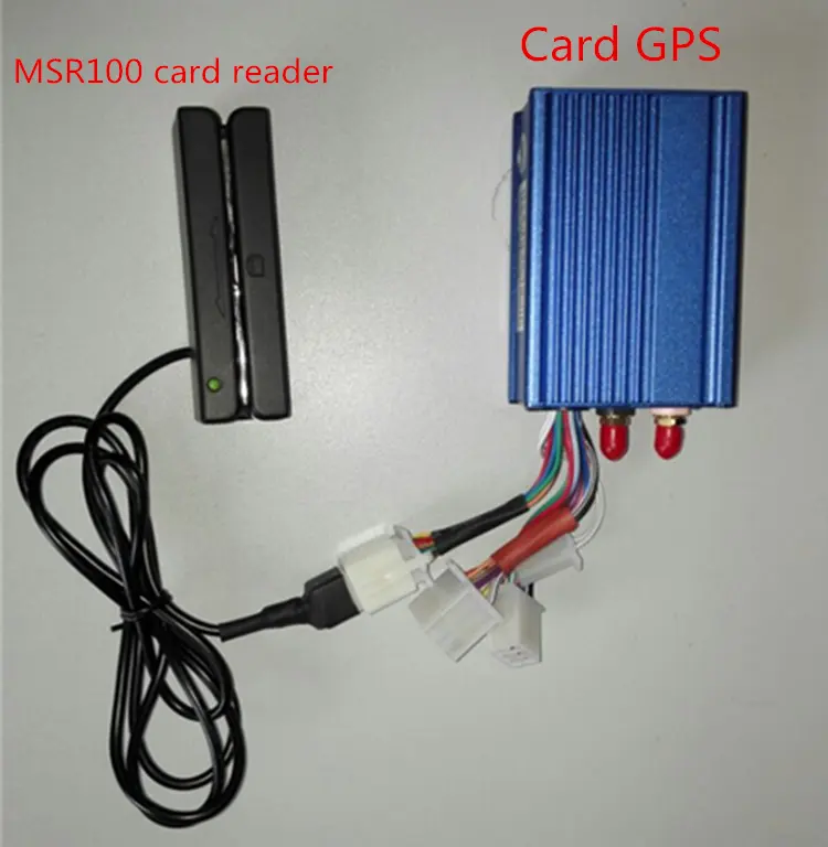 Hot Magstrip swipe card reader for 3G Thailand GPS tracking vehicle tracker GPS 3G factory sell in China