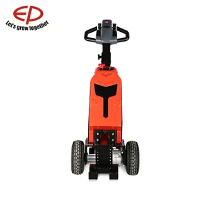 EP hot selling electric mini 1 ton tug tow tractor,suitable for retailer, medical , airport, delivery QDD10