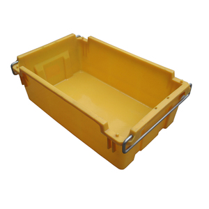720*430*240mm plastik sandık ağır 2 yan çelik saplı hareketli ev - Product Image 1