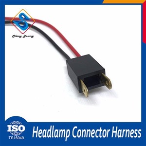Bueno Odm Oem sostenedor de bulbo 2 pines macho cable conector hembra arnés de cableado del automóvil - Product Image 1