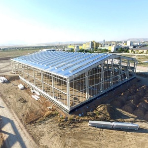 Capannone Industriale Prefabbricato in Acciaio Q345, Struttura Leggera a Portale, Marca <span class=keywords><strong>RT</strong></span>, Certificato ISO9001 - Product Image 1