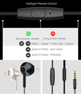 Auricolari Stereo per cuffie auricolari cablati di alta qualità audio ad alta definizione per iphone - Product Image 5