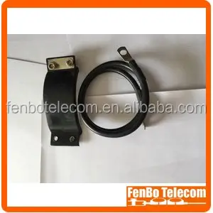 Self sealing and locking 7/8'' coaxial cable crounding kit frame type used in cell tower base station