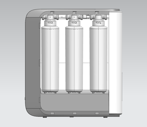 <span class=keywords><strong>5</strong></span> שלבים קומפקטי tankless ro מערכת 500gpd מים מסנן מים - Product Image 6
