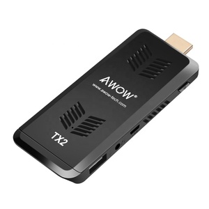 便宜的迷你 pc 棒英特尔 z8350 四核电脑棒电视盒迷你 pc 与 4gb 64gb