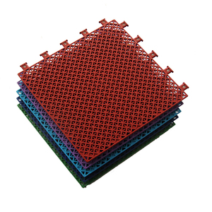 Carreaux de sol en PP sans odeur, sans remplissage, sans fissures, pour badminton, basket-ball, <span class=keywords><strong>football</strong></span> et sports d'épi - Product Image 6