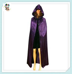 Vestido de fiesta con capucha para mujer, traje largo de Color púrpura, HPC-2318 - Product Image 2