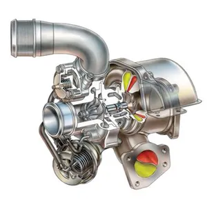 Nuovo Elettrico Auto Turbo Caricatore per Auto Camion Modello di Trattore 038 145 701D di Ricambio