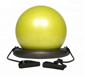 En gros chaude anty-burst personnalisée logo impression stabilité exercice <span class=keywords><strong>gym</strong></span> <span class=keywords><strong>ball</strong></span> avec poignée - Product Image 3