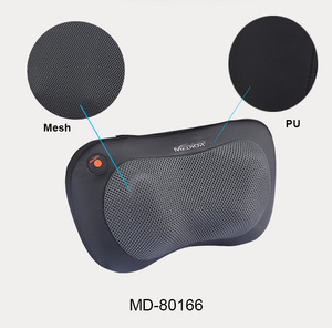 <span class=keywords><strong>Medior</strong></span>-almohada de masaje Shiatsu para el hogar, cojín de masaje de relajación corporal con calefacción eléctrica portátil, vibrador para cuello y cabeza, CC de 12V y 2A - Product Image 5