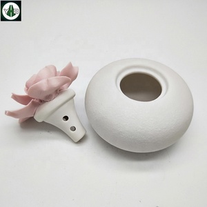 ดอกไม้<span class=keywords><strong>สีชมพู</strong></span>กระจายน้ำมันหอมระเหยเซรามิก - Product Image 3