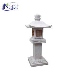 Lanterne en pierre chinoise japonaise classique moderne personnalisée Statue de Notre Dame Lourdes <span class=keywords><strong>fontaines</strong></span> en granit sculpté usage extérieur vente en gros - Product Image 4