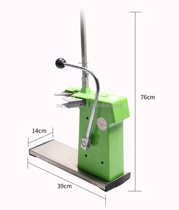 Supermercado aluminio vertical máquina de embalaje clip plástico del sellador - Product Image 1