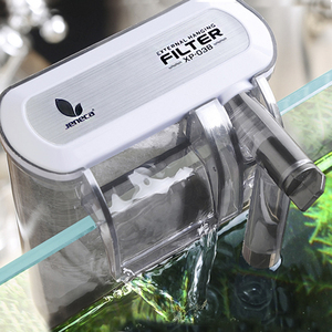 Inclusief Filter Media Thuis Kleine <span class=keywords><strong>Aquarium</strong></span> Geen Deksel <span class=keywords><strong>Aquarium</strong></span> Buiten Opknoping Op Water Filter - Product Image 2