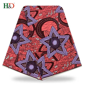 H & D Vente Chaude <span class=keywords><strong>Pierre</strong></span> Soie Grège George Tissus Khanga Africain Batik Tissu À GuangZhou - Product Image 4