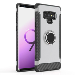 Đối với samsung <span class=keywords><strong>galaxy</strong></span> lưu ý 9 trường hợp, vòng sợi carbon đứng cover quay lại cho lưu ý 9 phụ kiện - Product Image 1