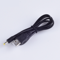 Cable de Alimentación de CC de 1 m, 2 A, 5 V, Cable de CC de Cobre con Conector USB Macho a 4.0*1.7 mm
