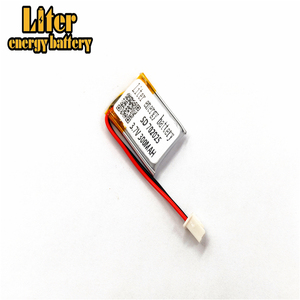 Plug 2.5-2 P 702025 300 mah 3.7 v rechargeable lipo battery li ion polymer battery Solar lithium battery with PCM - Product Image 1