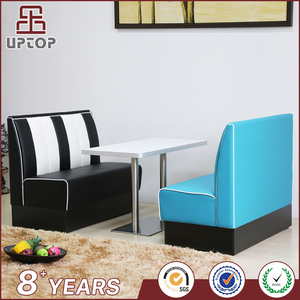 Hotel <span class=keywords><strong>restaurante</strong></span> SP-CT833a cuero upholsted curva banqueta asientos de cabina - Product Image 6