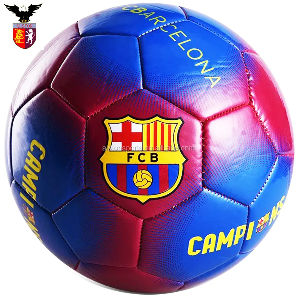 Bolas de futebol de pvc, 2.7mm, alta qualidade, logotipo personalizado, tamanho 5 bolas