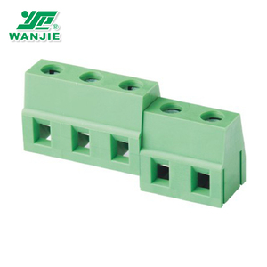 Blok Terminal Klem Meningkat Wanjie (Pitch 7.5Mm, 7.62Mm) 90 Derajat WJ128R-7.5/7.62 - Product Image 1