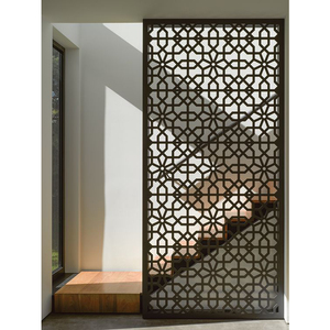 Iqaluit Laser Cut <strong>Leaf</strong> Design Garden Metal <strong>Screen</strong> - Product Image 4