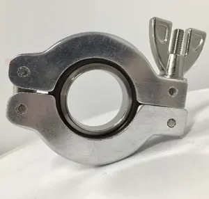 Collier de serrage pour tuyau, en acier inoxydable, avec tige de fixation