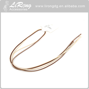La mejor calidad Elástico ropeelastic banda coleta <span class=keywords><strong>de</strong></span> <span class=keywords><strong>cabello</strong></span> <span class=keywords><strong>humano</strong></span> - Product Image 1